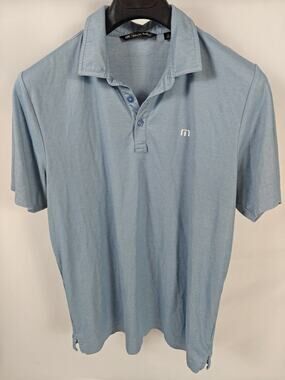 Mens TravisMathew Polo Blue XL